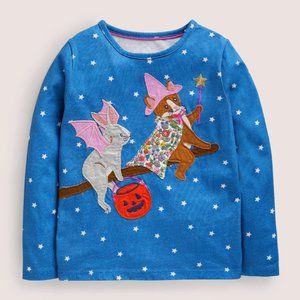 Mini Boden Front & Back Halloween Top